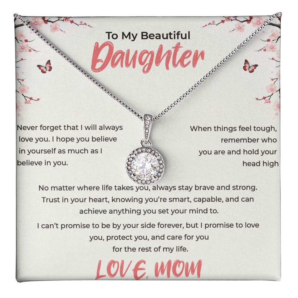 To My Beautiful Daughter - Eternal Hope Necklace