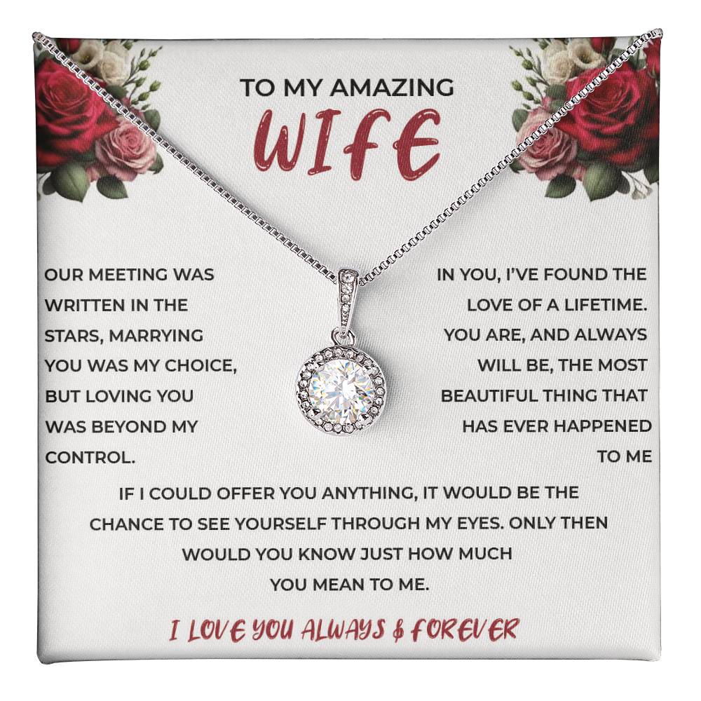 To My Amazing Wife - Eternal Hope Necklace