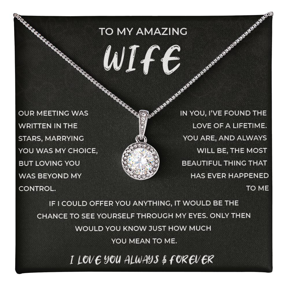 To My Amazing Wife - Eternal Hope Necklace