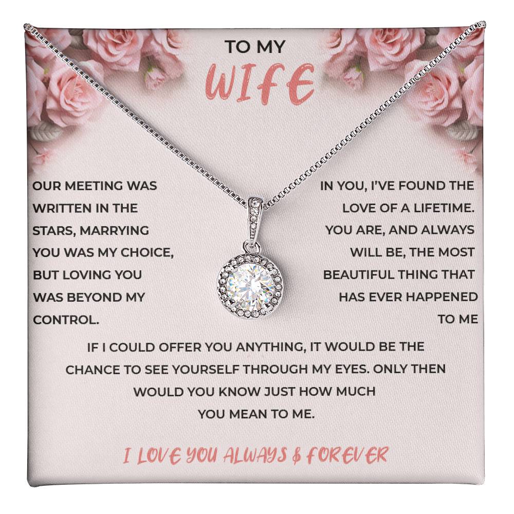 To My Wife - Eternal Hope Necklace