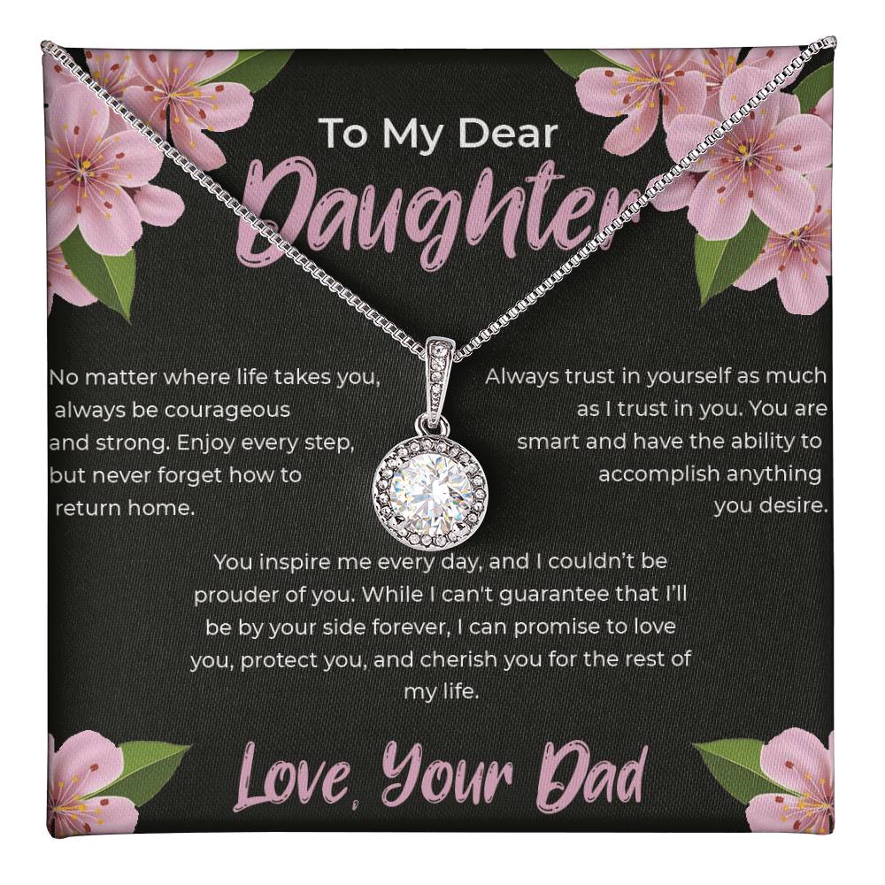 To My Dear Daughter - Eternal Hope Necklace