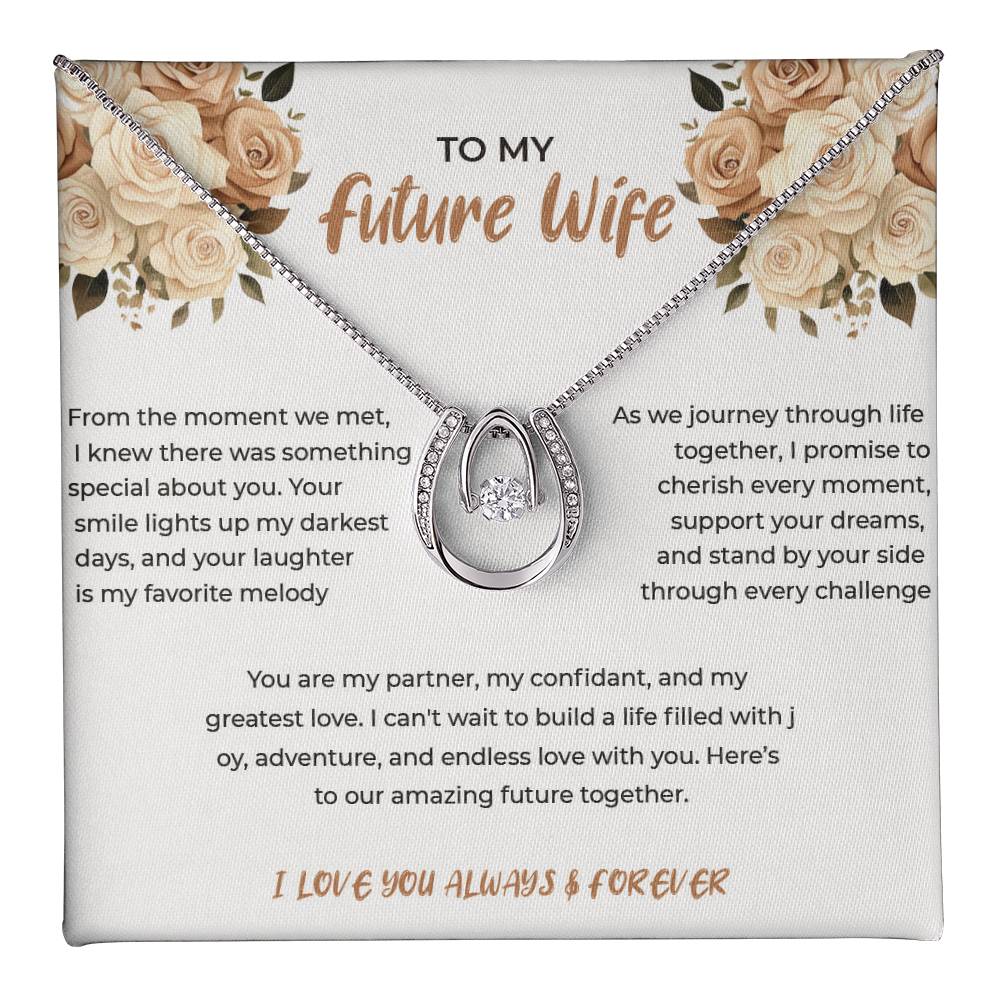 To My Future Wife - Lucky In Love Necklace