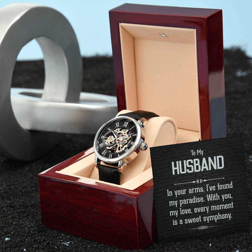 To My Husband - Openwork Watch