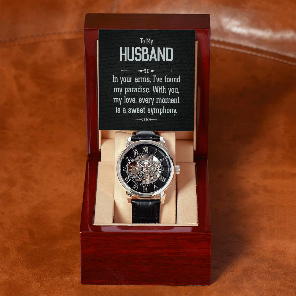 To My Husband - Openwork Watch