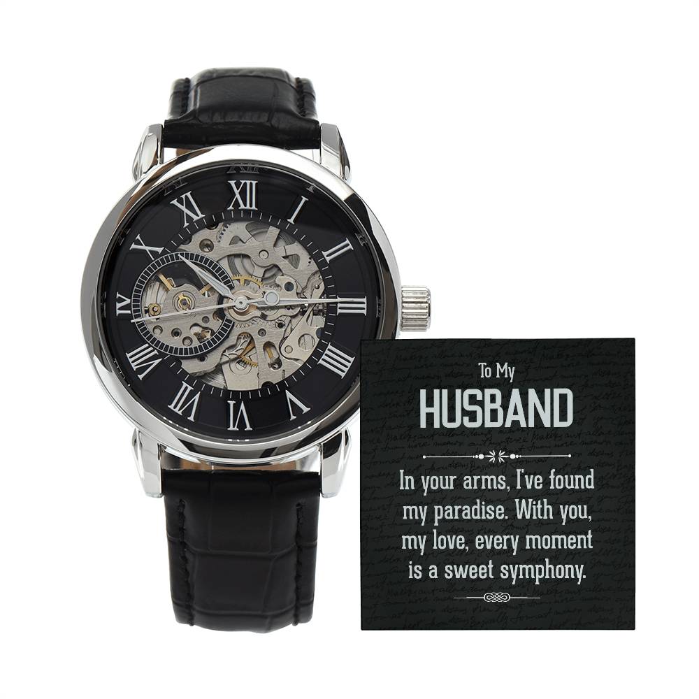 To My Husband - Openwork Watch