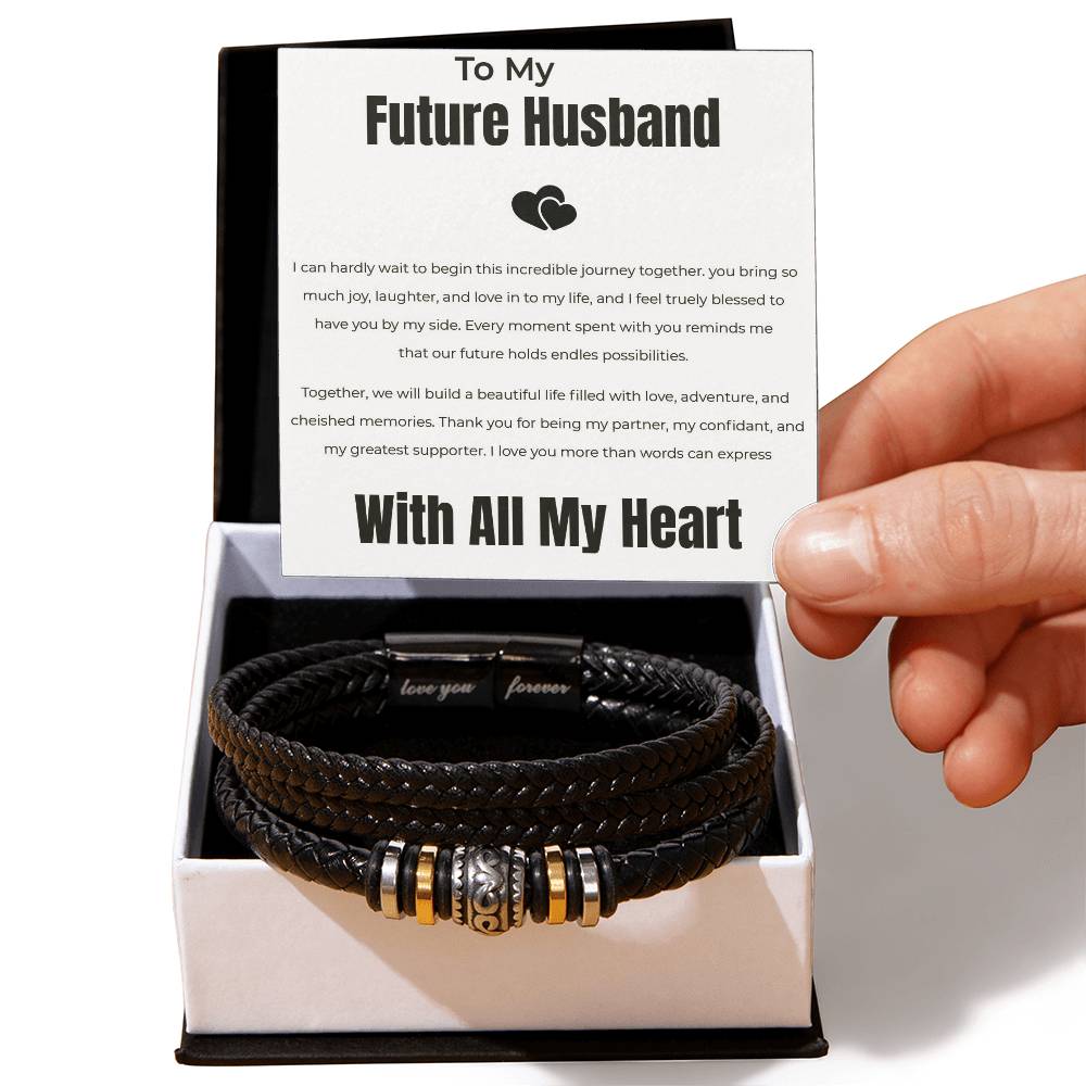 To My Future Husband - Love You Forever Bracelet