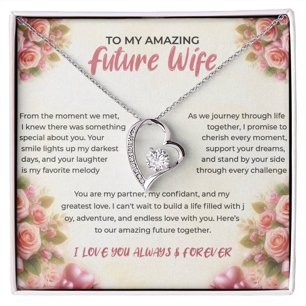 To My Amazing Future Wife - Forever Love Necklace