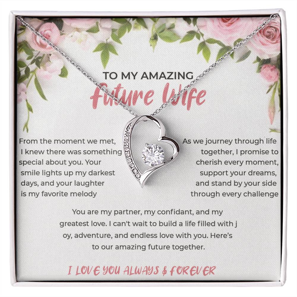 To My Amazing Future Wife - Forever Love Necklace