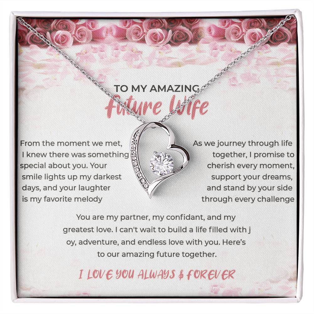 To My Amazing Future Wife - Forever Love Necklace